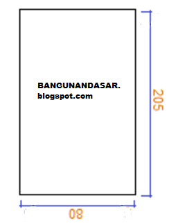 Cara Mudah Menggambar Pintu Menggunakan Software Autocad || BANGUNANDASAR