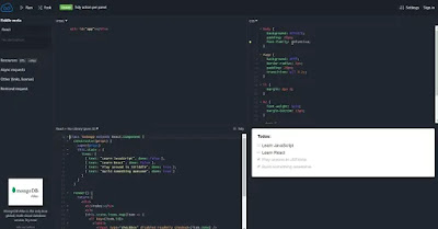 alternative JSFiddle e Codepen