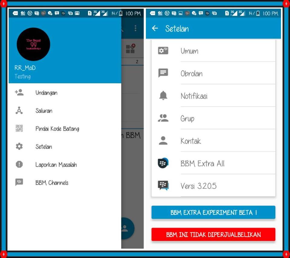 BBM Multi Version v3.3.0.16 Apk BBM2+BBM3+BBM4 Support ...