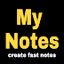 My Notes-Create fast notes