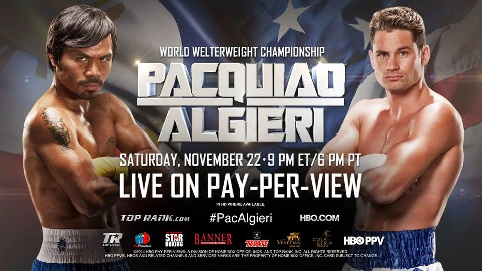 Pacquiao Algieri fight