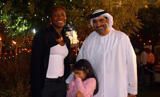 Photo of Venus Williams at the 2009 Dubai Tennis Players Party