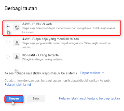 Cara Host File JS Di Google Drive