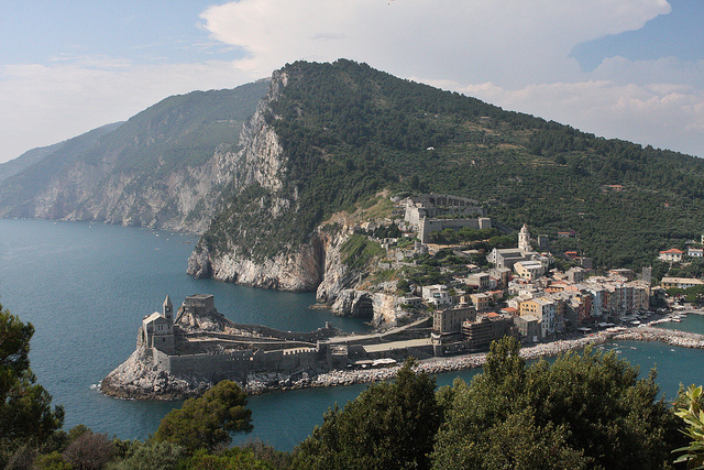 Resultado de imagen de FARO PORTO VENERE FOTO ANTIGUA