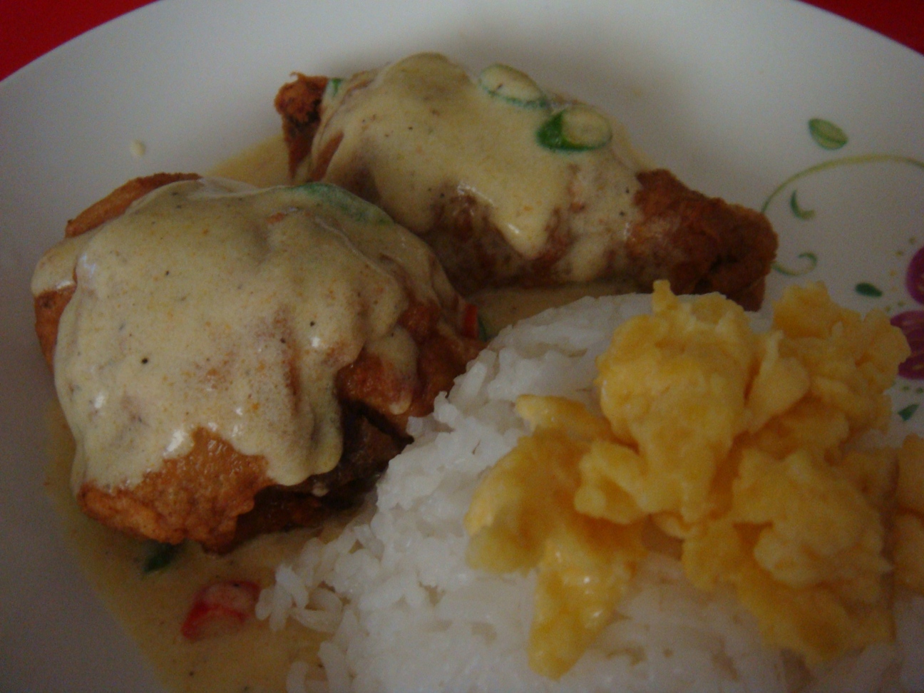 Resepi Untuk Sayang: Ayam bersos buttered cheese.