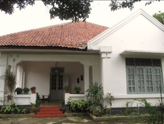 Salah satu rumah di kawasan Jalan Pemuda, Depok