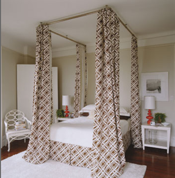 Left: Dominio Canopy Bed Right: Anthony Todd Canopy Bed