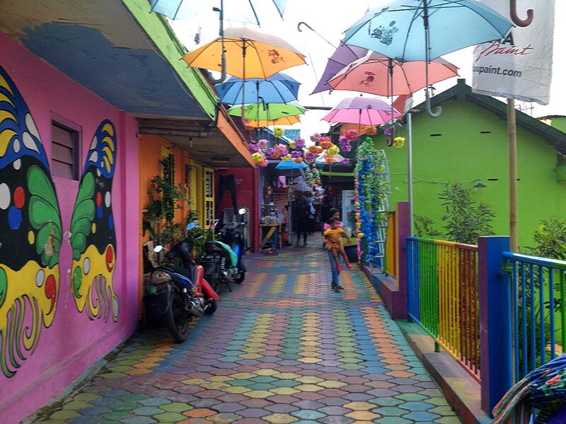  Rumah Warna Warni  di Malang Fun Fearless Traveler