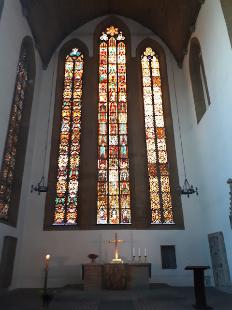 Inside Martin Luther's monastery aka St. Augustine's Monastery in Erfurt