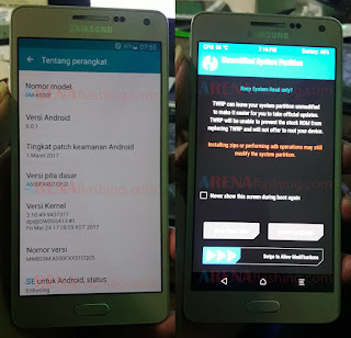 Cara Pasang TWRP Di Samsung Galaxy A5 SM-A500F - Tutorial Flashing Android Upgrade Downgrade ...