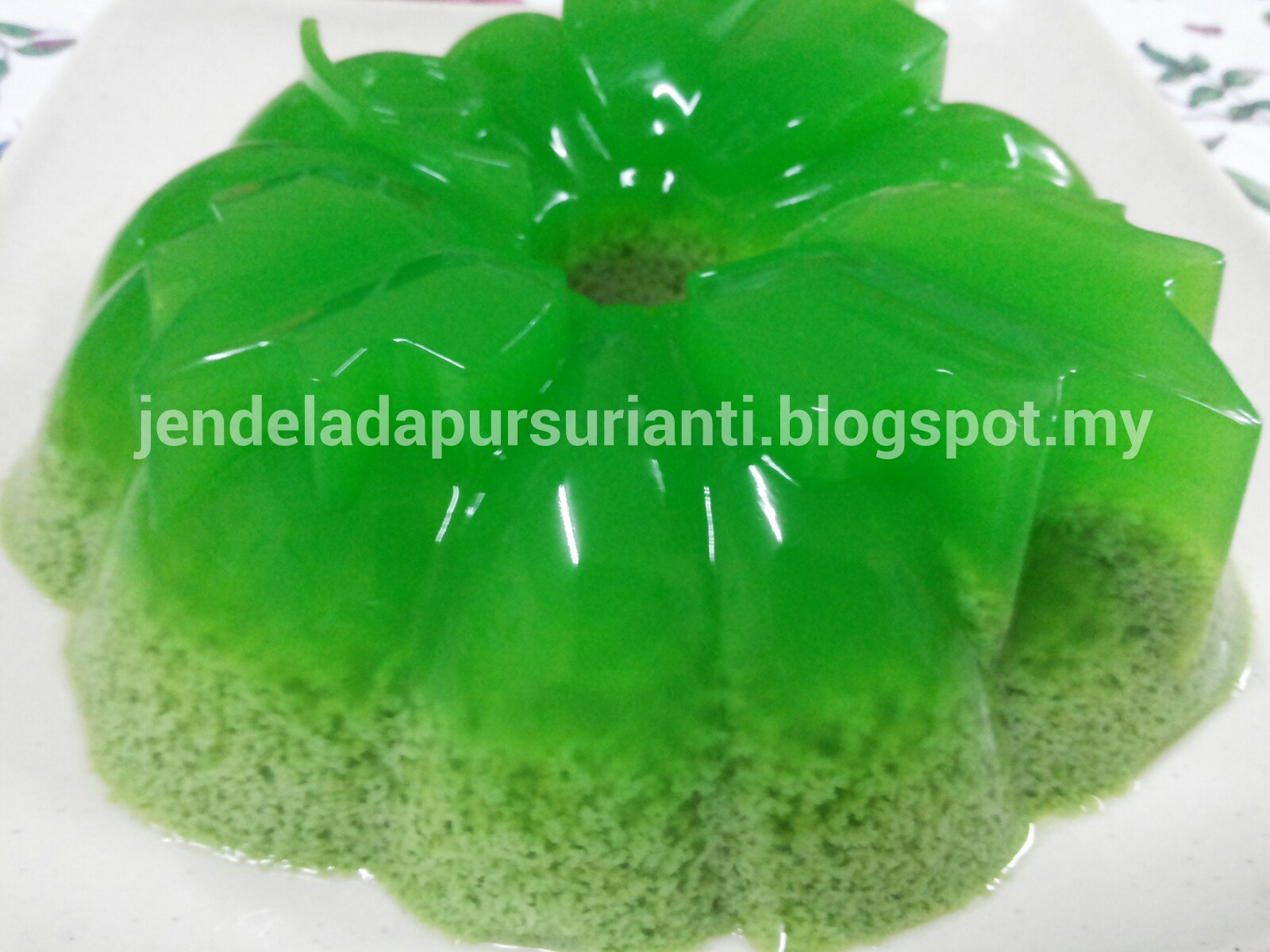 Jom masak: Agar-agar Santan Pandan