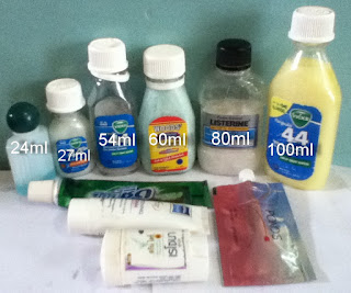 recycle botol2 kecil 