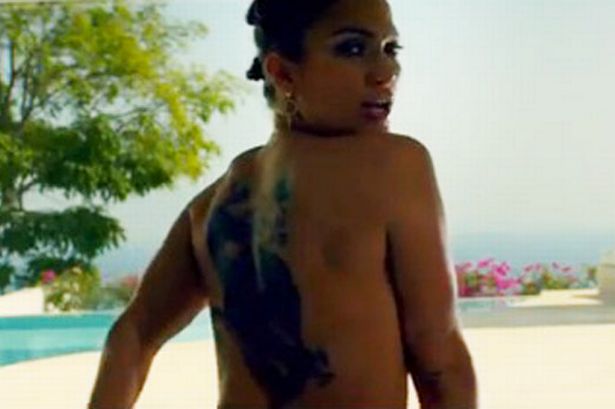 Jennifer Lopez goes Topless Video Music video by Wisin Yandel feat