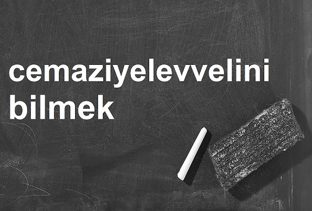 cemaziyelevvelini bilmek