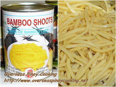 Adobong Labong - Canned Bamboo Shoots