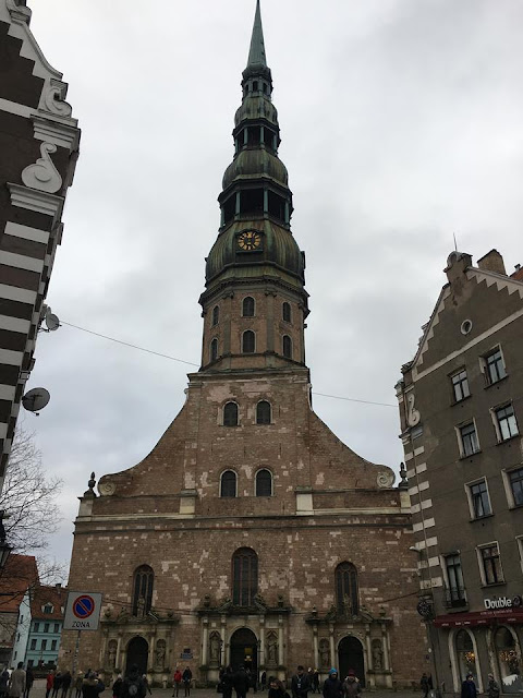 St Peters Church Riga Latvia