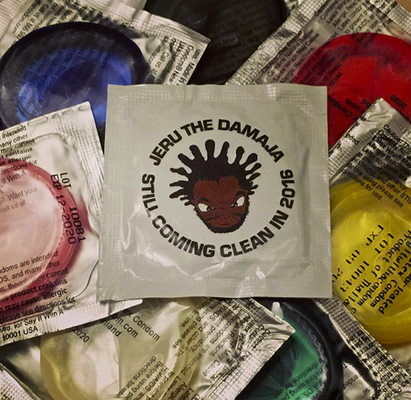 Jeru The Damaja Promo Condoms