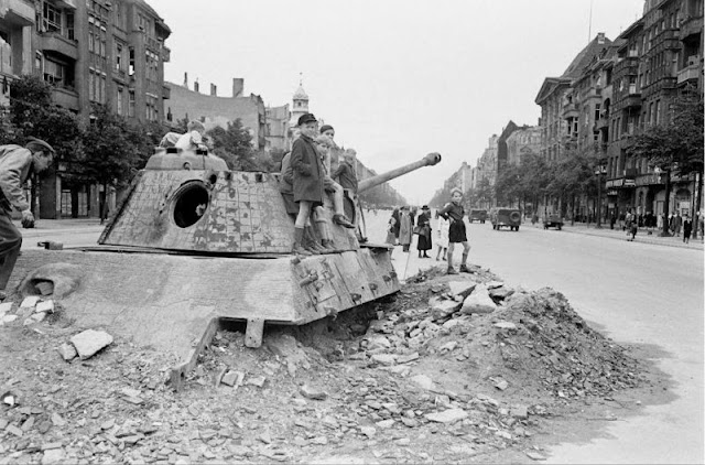 Fotografías de Berlín en ruinas en 1945