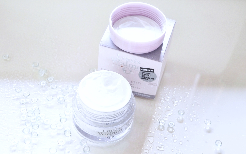 Louis Widmer Creme Pro-Active Light tested by Annie K, Beauty and Fashion Bloggerin, Founder of ANNIES BEAUTY HOUSE