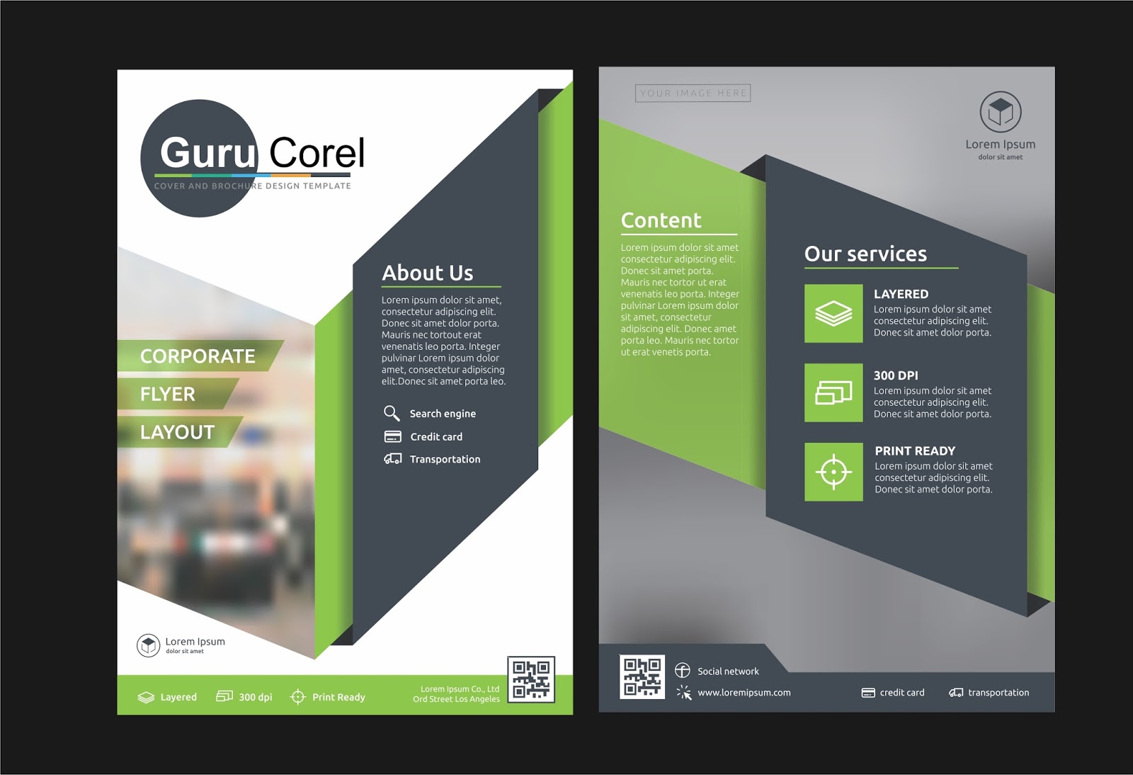 18 Menit Cara Membuat BROCHURE PAMFLET Dengan CorelDraw Guru Corel