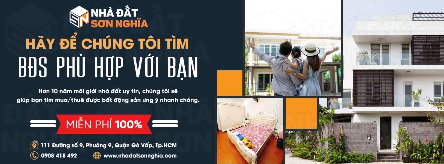 Dịch vụ môi giới nhà đất - Chuyên tư vấn mua/thuê bất động sản miễn phí