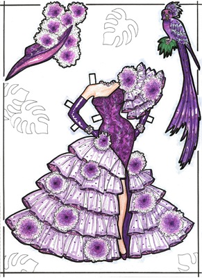 purple