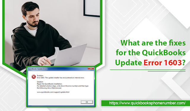 QuickBooks error 1603