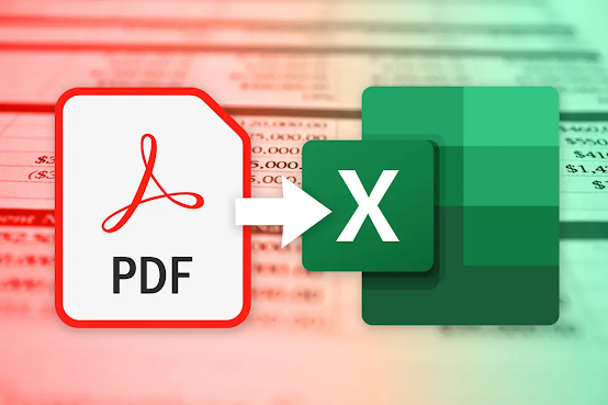 Pdf to excel converter