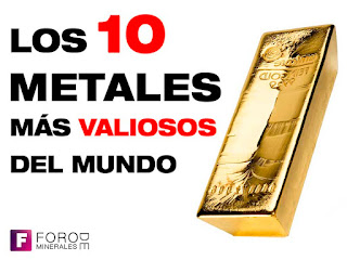 los metales mas valiosos del 2017 2018 - foro de minerales