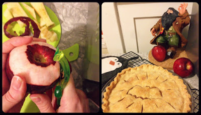 Batman inspired apple pie - Hagrid approved!