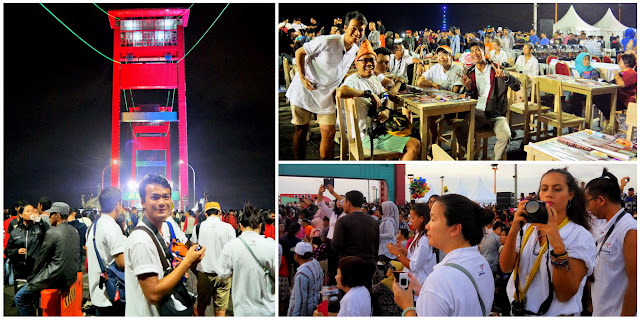 Festival Gerhana Matahari Total Palembang Merinding Shalawat BADAR Menggema Di Ampera