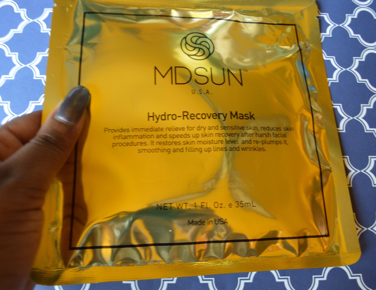 {Skincare} MDSun Hydro-Recovery Mask
