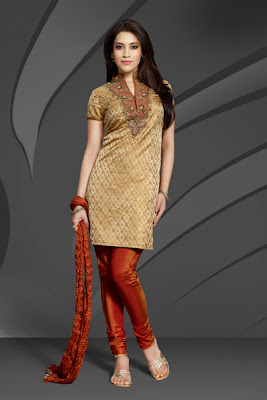 Skin Tight Churidars, Silk Shining Churidars for Modern Girls 2011, latest salwar designs