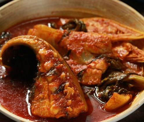 [Rahsia] Resepi Asam Pedas Ikan Pari Sawi Jeruk Sedap 