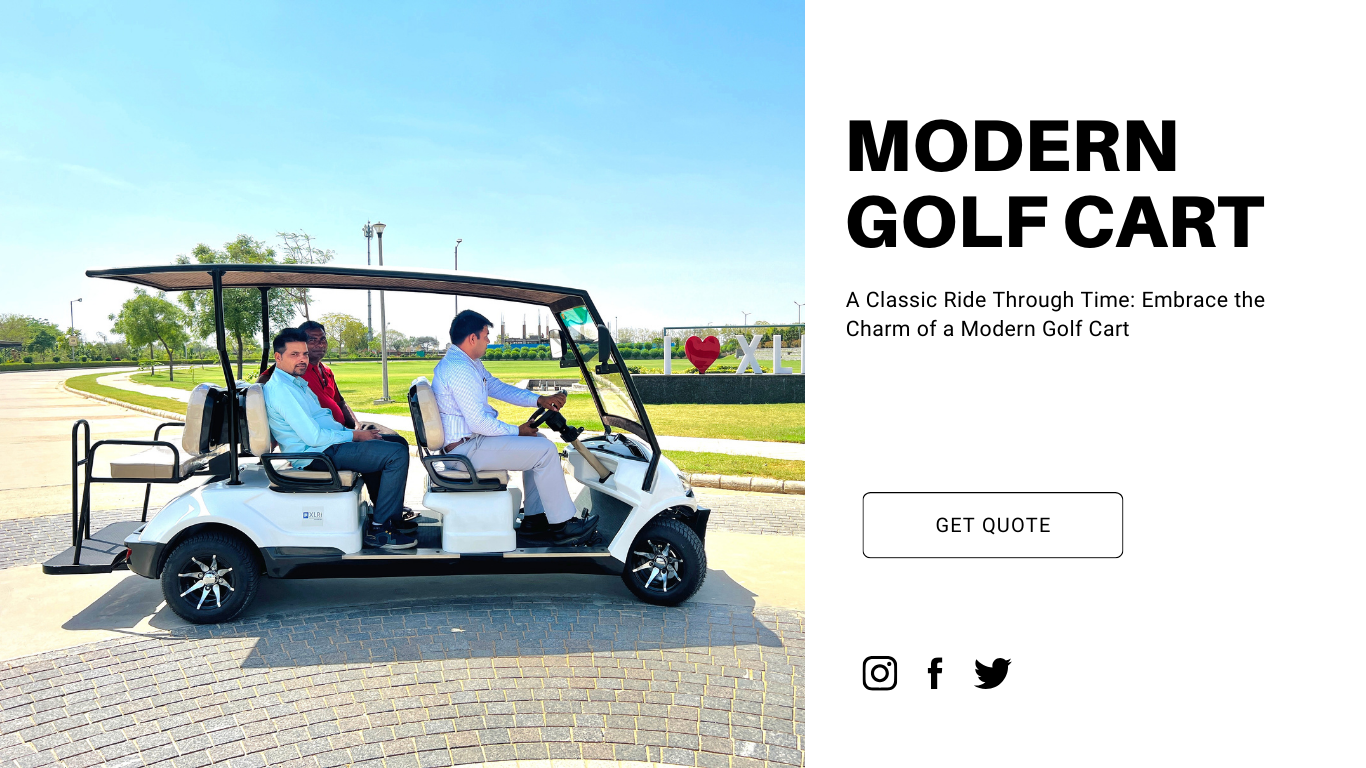 electric golf cart in india