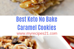 Best Keto No Bake Caramel Cookies