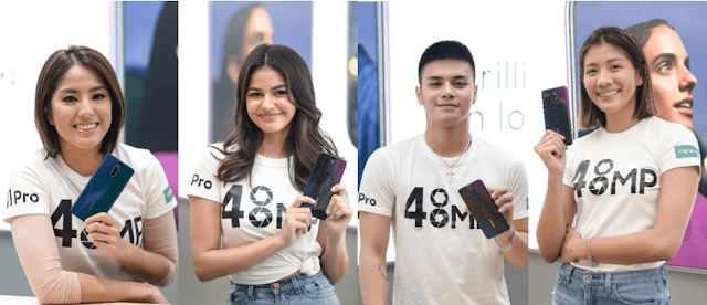 OPPO Brand Ambassadors Ronnie Alonte, Gretchen Ho, Janine Gutierrez, and Kianna Dy