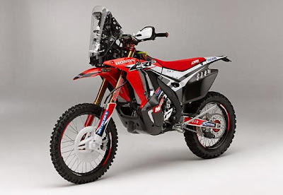 Honda CRF450 Rally 2014 Front Side