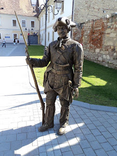 Citadel Alba Carolina- Bronze Soldier (sentinel) 