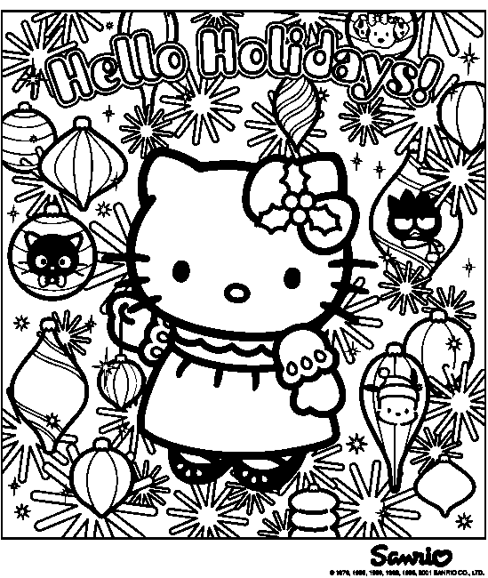 Christmas Pictures To Print And Colour