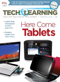 Tech & Learning. Ideas and tools for ED Tech leaders 30-07 - Febraury 2010 | ISSN 1053-6728 | TRUE PDF | Mensile | Professionisti | Tecnologia | Educazione
For over three decades, Tech & Learning has remained the premier publication and leading resource for education technology professionals responsible for implementing and purchasing technology products in K-12 districts and schools. Our team of award-winning editors and an advisory board of top industry experts provide an inside look at issues, trends, products, and strategies pertinent to the role of all educators –including state-level education decision makers, superintendents, principals, technology coordinators, and lead teachers.