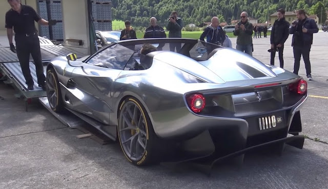 【動画】世界に数台しか存在しないフェラーリの特別モデル「F12 TRS」の走行シーン。