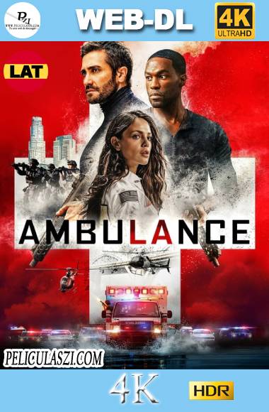 Ambulancia (Ambulance) (2022) Ultra HD WEB-DL 4K HDR Dual-Latino VIP
