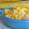 Ham Hash Brown Breakfast Casserole #maindish #dinner