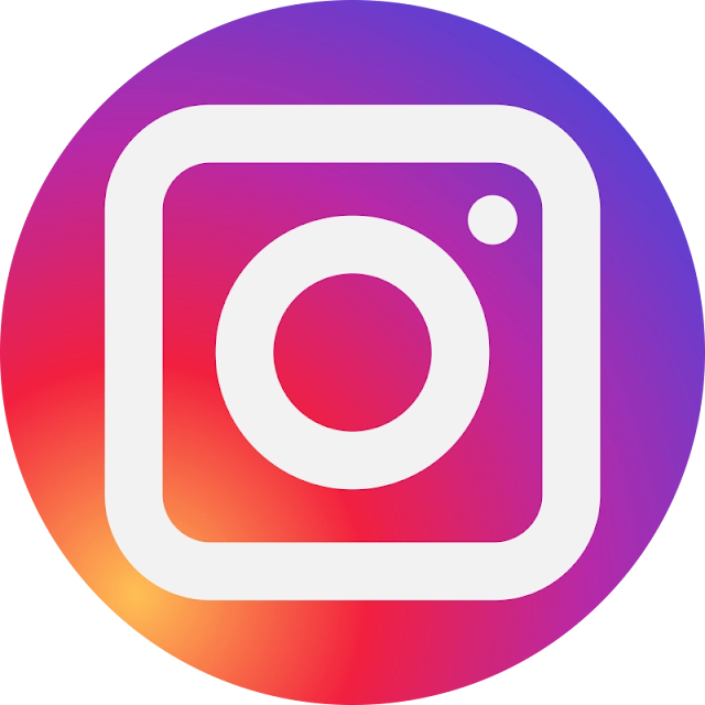 شعار تطبيق إنستغرام instagram دائري