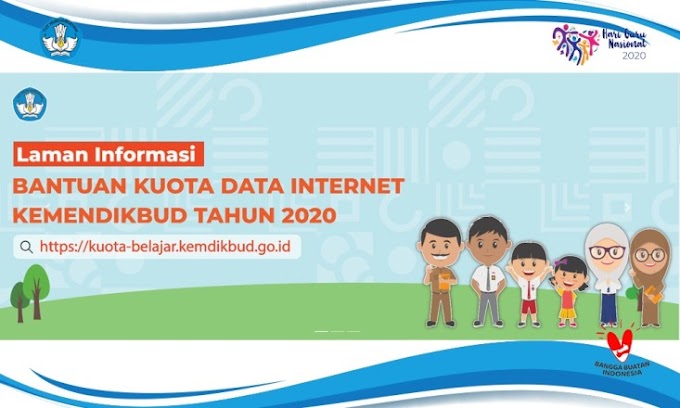 Bantuan Kuota Internet November dan Desember 2020 dari Kemdikbud