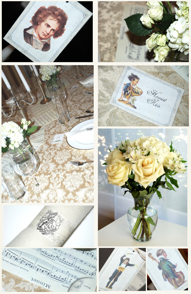 Decoration Ideas Palette This affair deserves and elegant monochromatic