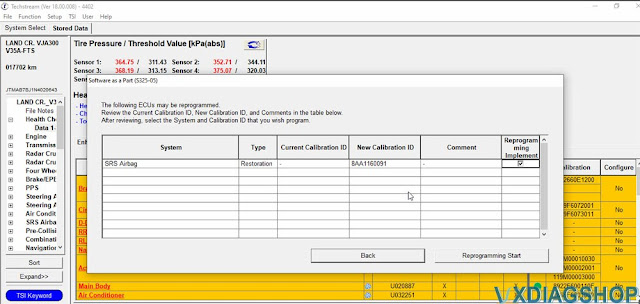 Techstream Toyota Land Cruiser 2022 Online Programming 7