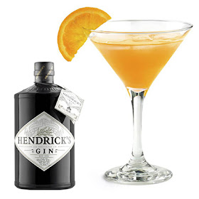 Cocktail con ginebra Hendricks : Naranja en Flor