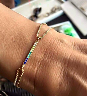  Stella & Dot Harmony Bracelet - Autism Awareness, April 2016